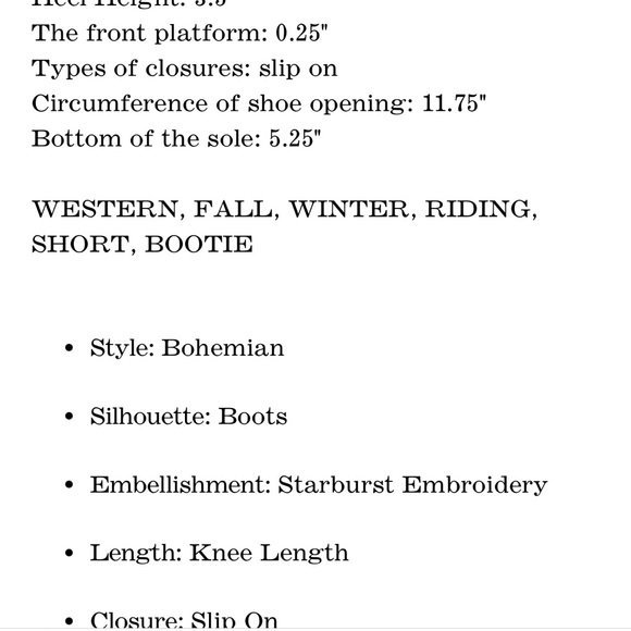 OASIS SOCIETY - Black Western Cowgirl Boots - Picture 10 of 10